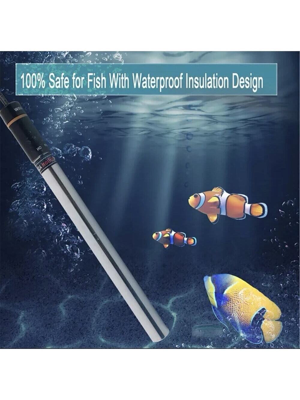 500w Anti Explosion Aquarium Heater With Alarm